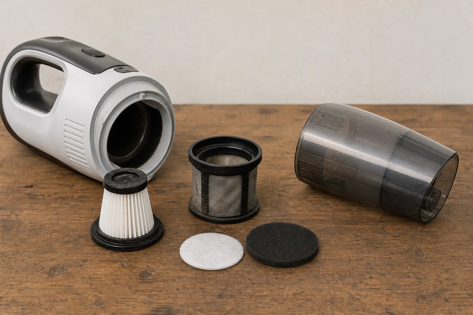 Handstaubsauger Filter selbst reinigen und austauschen: Schritt-fuer-Schritt DIY-Anleitung